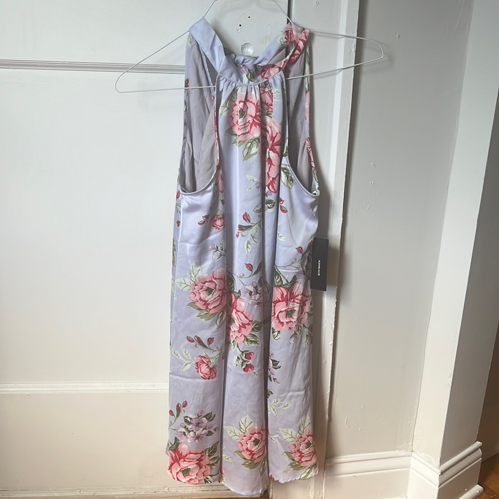 Blue Floral Dress